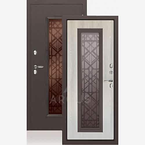 Стальная входная дверь Аргус Тепло Бриан NEW Кортен